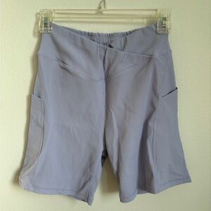 Women's Purple Bike Shorts